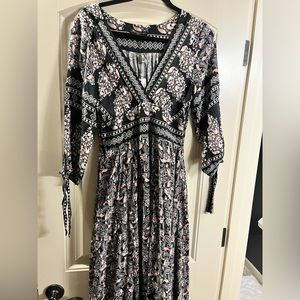 Paisley Bohemian Maxi Dress